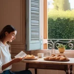 Home 5 IT 관련 영어 단어 - **"A cozy, sunlit Parisian apartment kitchen, late morning. A young French woman, dressed in a chic ...