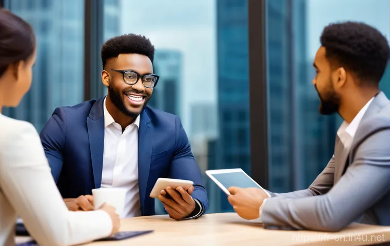 아프리카의 영어 사용 현황 - **Prompt:** A vibrant and bustling university library in a modern African city, filled with diverse ...