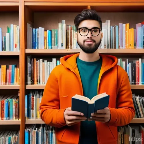 Home 1 영어 공부의 흔한 실수 - **"False Friends" Semantic Trap**
A vibrant, slightly humorous illustration featuring a person i...