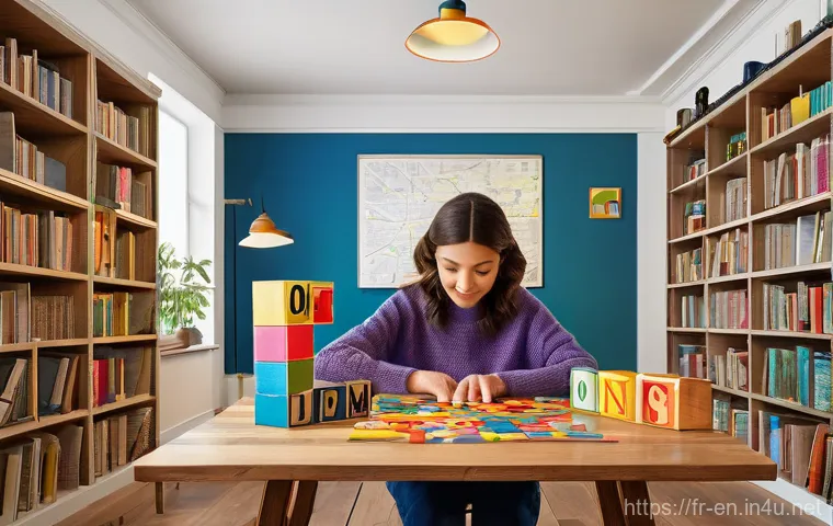 영어 공부의 흔한 실수 - **"False Friends" Semantic Trap**
A vibrant, slightly humorous illustration featuring a person i... 영어 공부의 흔한 실수 - **"False Friends" Semantic Trap**
A vibrant, slightly humorous illustration featuring a person i...